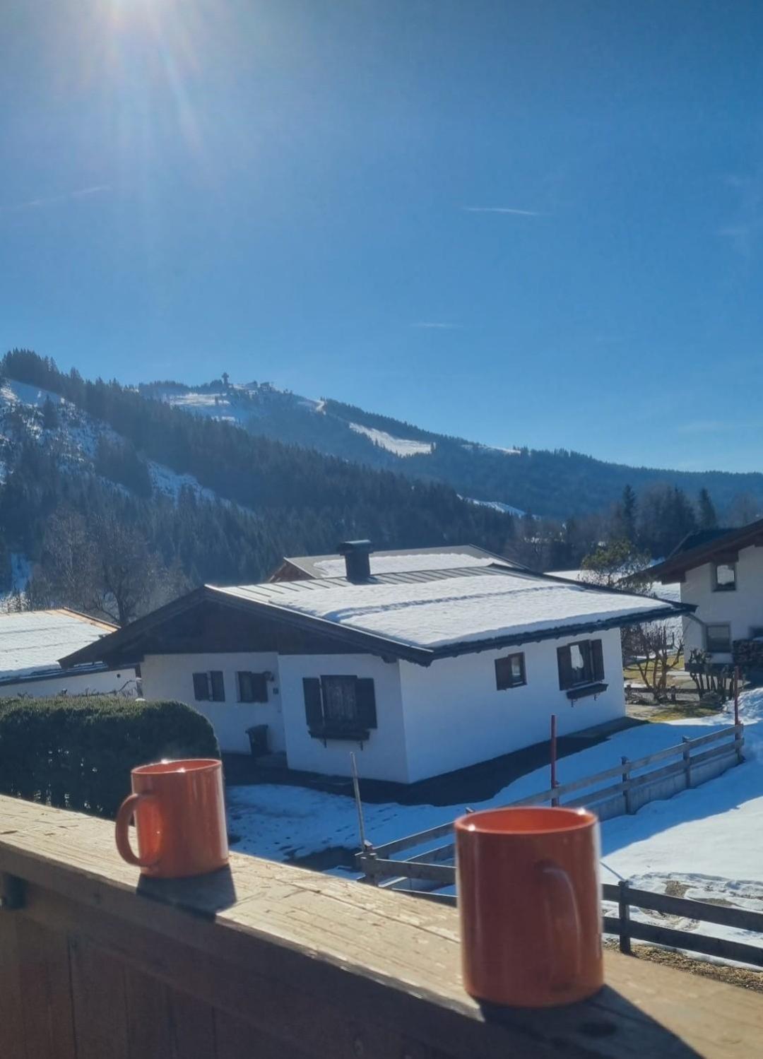 Ferienwohnung Bio Bauernhof Geisl Sankt Ulrich am Pillersee Exterior foto